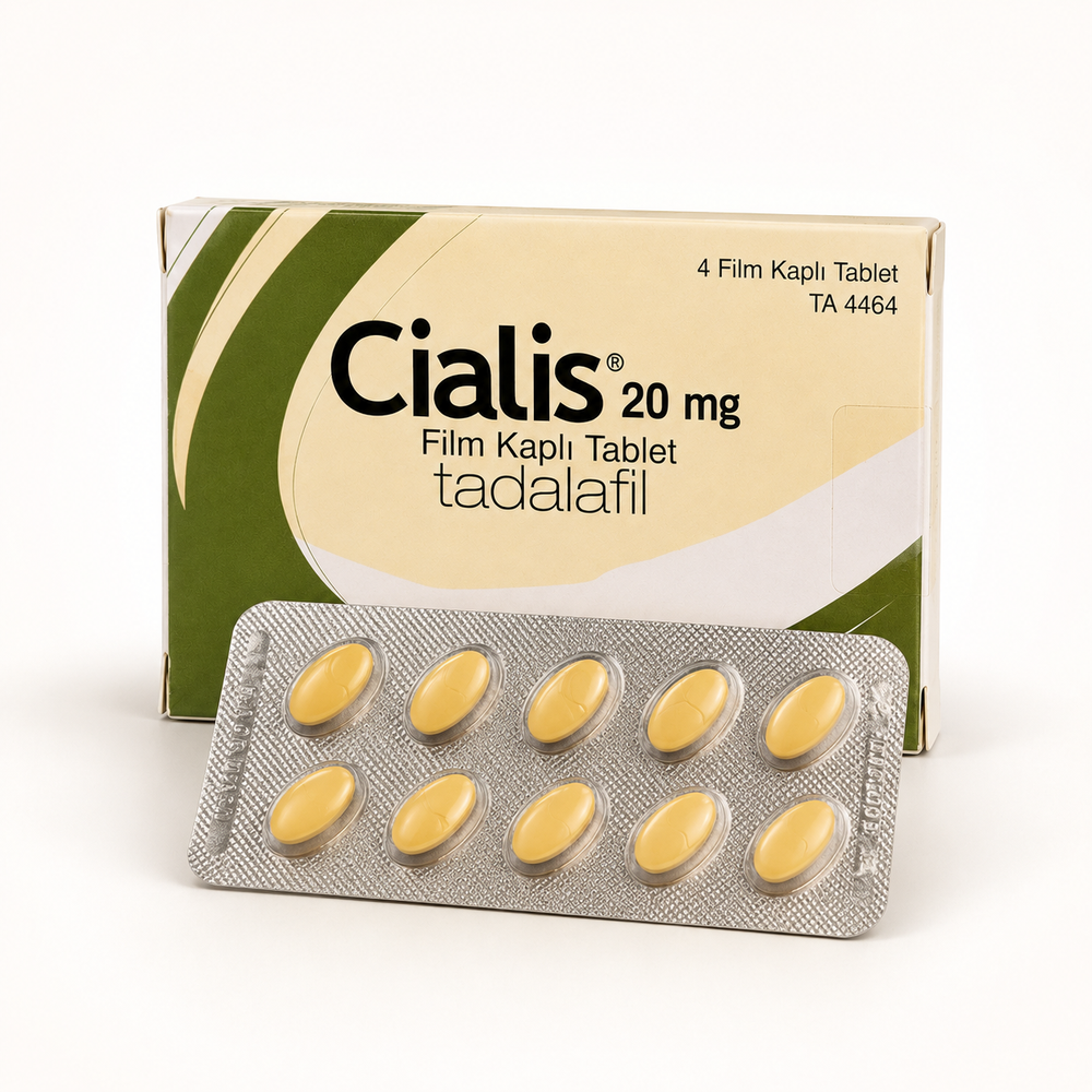 Cialis 20mg – 4 Tablets